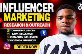 do instagram influencer research youtube influencer outreach for brand promotion