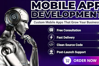 do flutter mobile app development, flutter developer, app creation, flutterflow