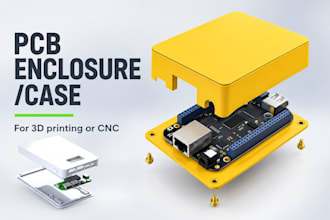 design 3d pcb enclosure electronic esp32 enclosure iot enclosure for 3d printing