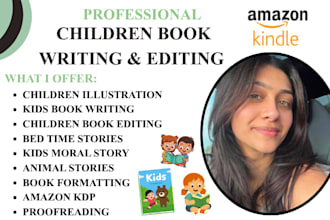 do developmental book editor, children story book editing, kids illustration