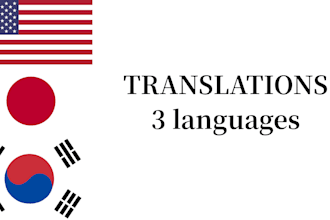 translate japanese and korean