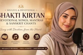 sing authentic bhakti kirtan, bhajans, devotional songs, and vedic mantras