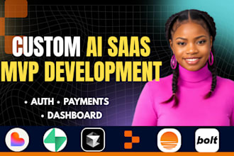 custom ai saas mvp development, supabase, lovable