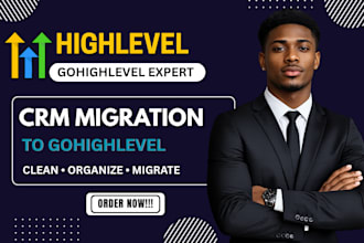 migrate your crm to gohighlevel, clean and organize ghl database