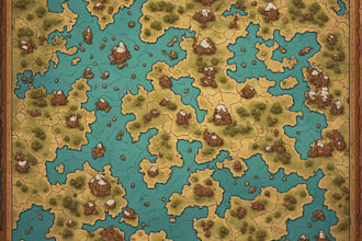 create fantasy, retro and vintage maps for board games