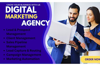 setup digital marketing agency CRM accelo scoro productive workamajig kantata