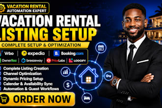setup lisiting on vrbo expedia booking com ownerrez breezeway pricelabs lodgify