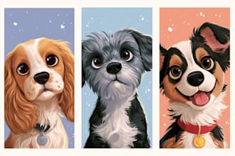 create amazing disney pet portrait