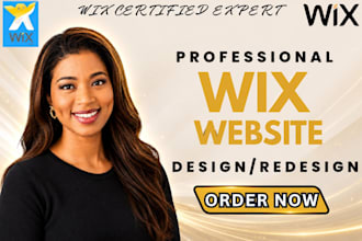 build wix website, design, redesign wix website, wix online store