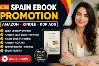 spain ebook promotion, kindle book, spain amazon book promotion, amazon kdp ads