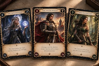 design custom trading card game tcg card ccg pokemon cards tabletop tcg game art