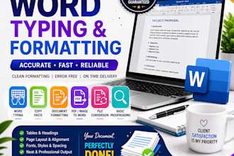 do word typing and formatting