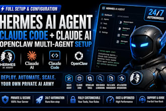 set up hermes ai agent claude code claude ai hermes agent openclaw multi agent