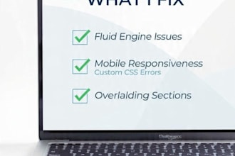 urgently fix squarespace bugs, mobile layout, CSS and fluid engine issues