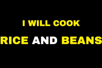 cook rice and beans