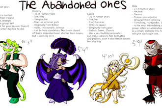 design characters for you