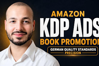 setup and manage amazon KDP ads for book promotion and ebook marketing