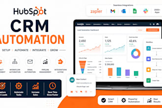 hubspot crm automation hubspot setup hubspot workflow crm automation integration