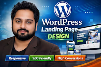 build a wordpress elementor landing page