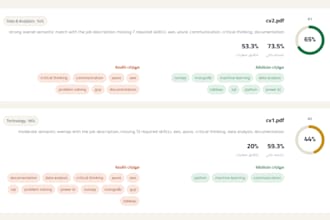 build an ai resume screening and CV matching system