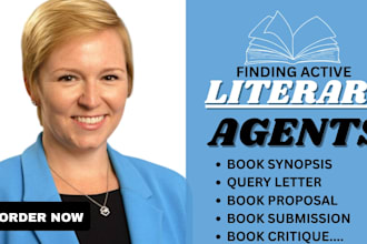 review your query letter and synopsis for literary agent submissions