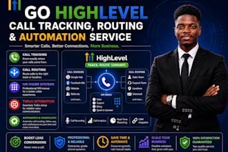 do gohighlevel phone system call routing ai call automation call logs recordings