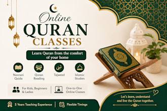teach noorani qaida online to kids and beginners