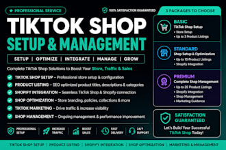 setup tiktok shop tiktok shop USA shopify integration and tiktok marketing