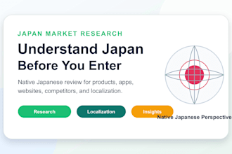 review your product page for the japanese market