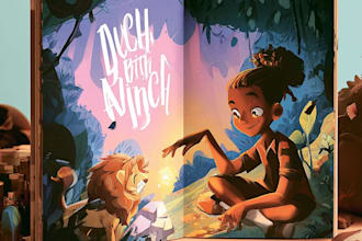 create consistent children storybook characters and illustration scenes