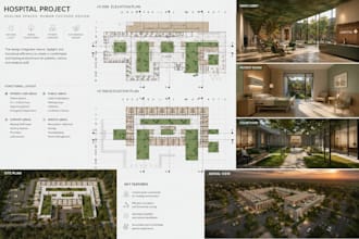 create professional 2d architectural