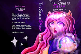make childrens and young adult book illustrations for you