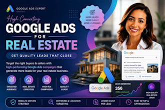 setup google ads for real estate to generate property leads and sales