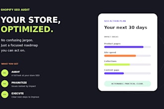 be your shopify SEO expert