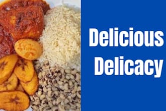 do delicious rice and beans with peppered stew for you