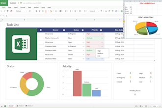 clean excel sheets, google sheets, custom templates