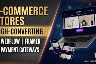 build a automated e commerce store