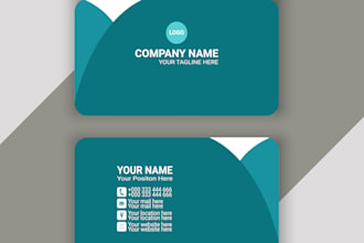 modern business card design
