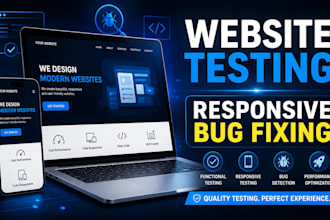 do website testing and find responsive layout bugs