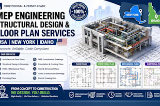 civil and structural engineering drawing plans in california, new york, idaho