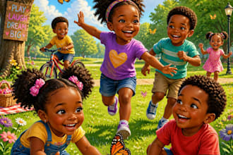 make children illustration that people will love it
