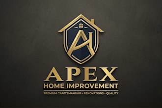 design a professional home improvement logo for your business
