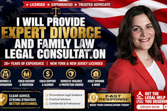 provide expert divorce family law legal consultation