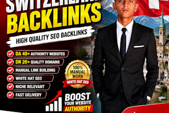 build high quality switzerland backlinks for SEO