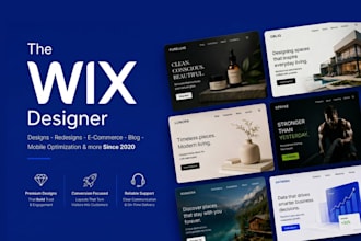 design wix website wix website redesign luxury wix website update wix website