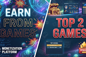 publish 2 android games on google play store and monetize with admob