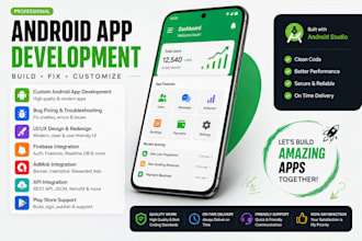 develop, fix, or customize your android app