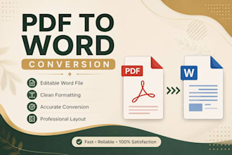 convert PDF to editable word documents