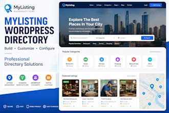 build and customize a mylisting wordpress directory