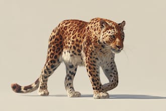 create realistic animal illustration
